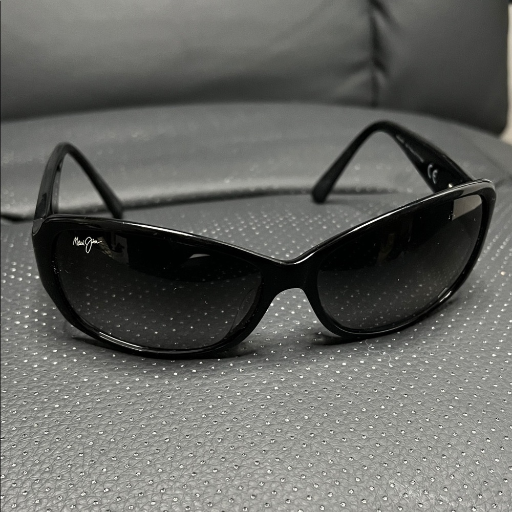 Maui Jim  "Nalani"  Glossy Black Sunglasses